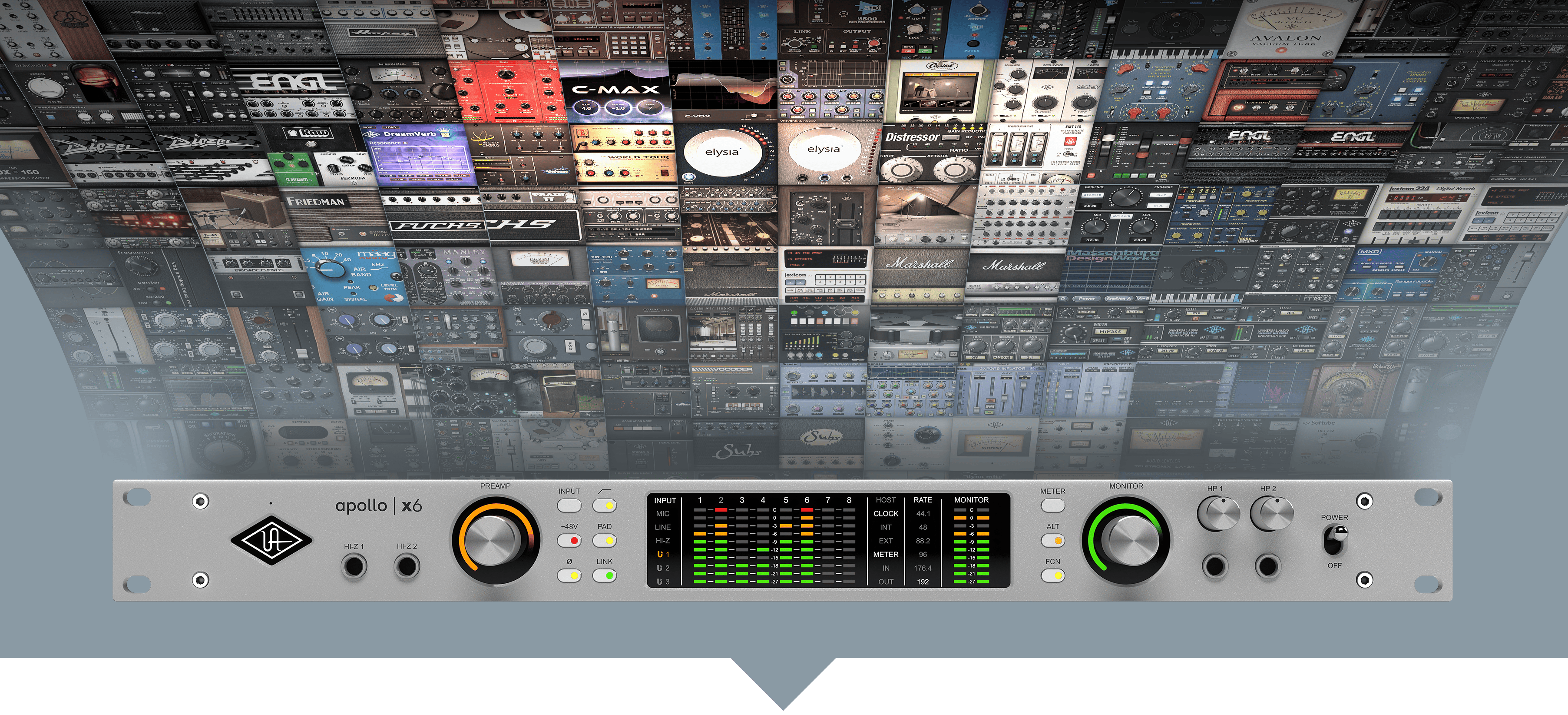 Apollo x6 Gen 2 Studio+ Edition Audio Interface